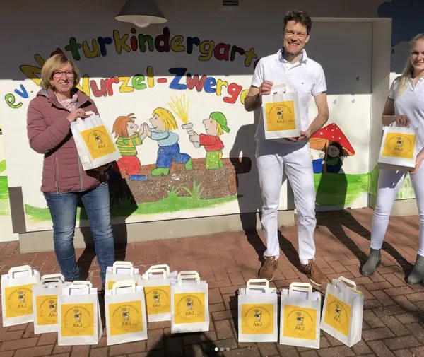 Besuch im Naturkindergarten